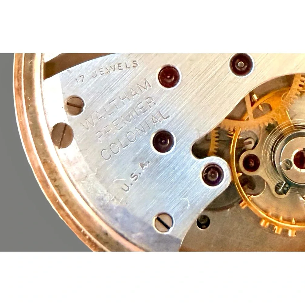 Waltham Premier Colonial 17J Pocket Watch‎ J Boss 10K Gold Filled Case Parts